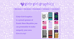 Desktop Screenshot of girly-girl-graphics.com